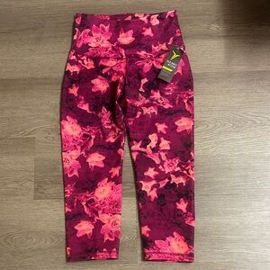 Old Navy Pink Floral Women's Leggings